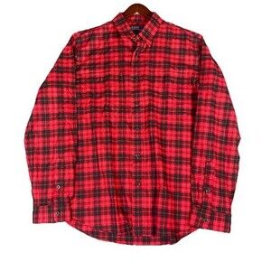 Polo Ralph Lauren Men's Classic Fit Plaid Twill Workshirt XL TG Preppy Red $110